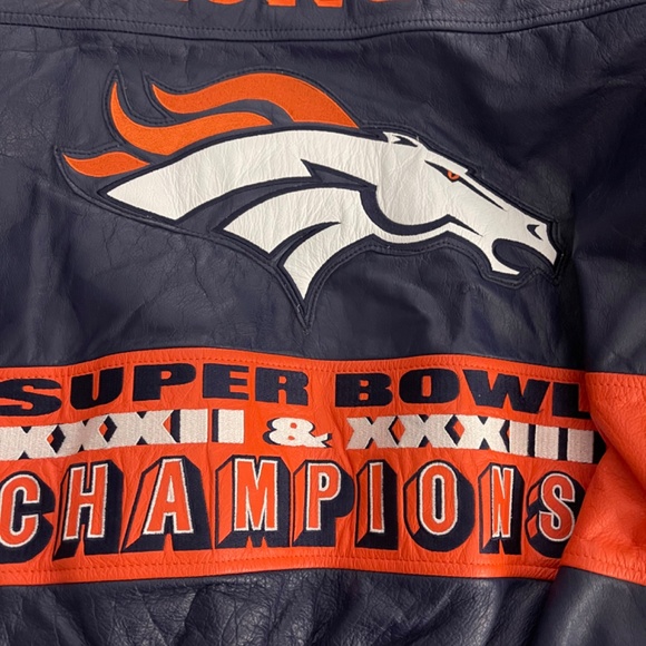 Denver Broncos Leather Jacket - Picture 5 of 7